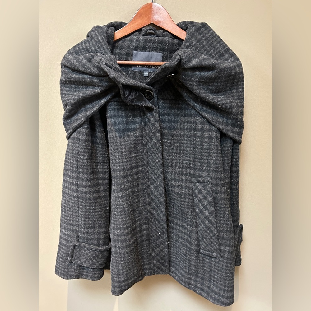 Nevada Grey/Black Coat (Size X-Large)